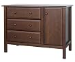 Roxanne 3 Drawer Chiffrobe in Espresso Finish By Da Vinci Baby Furniture