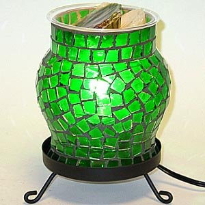 Mosaic Electric Tart Burner Dark Green