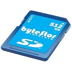 ByteStor 512MB SD High Speed (Secure Digital) Card Speicherkarte (original Handelsverpackung)