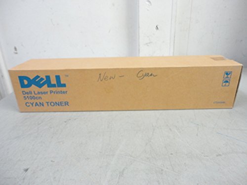 Dell 5100CN Cyan Toner (8000 Yield) (Orginal OEM# 310-5810) - Geniune Orginal OEM toner