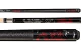 Players Artistic Silver and Metallic Chinese Luck Dragon Pool Cue (D-DD2)