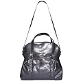 Mossimo&reg; Black Foldover Handbag - Silver