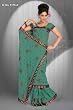 Angarika Rama Georgette Designer Party Wear Sari saree