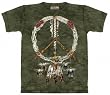 The Mountain Peace Pipes Adult Short Sleeve T-shirt