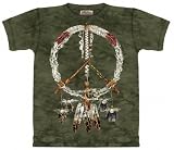 Peace Pipes T-Shirt 100% Cotton Short Sleeved Indian Inspired Shirt TEENS and ADULT shirt