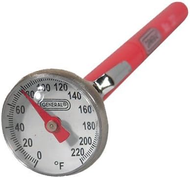 321 - ANALOG POCKET THERMOMETER WITH MAGNIFYING LENS, 0 TO 220F, (REPLACES PT220P) (6 Pack)
