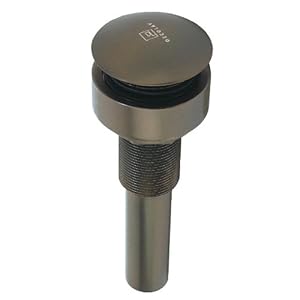 Decolav 9031-DB Deco Bronze Drain with Removable Mounting System, DecoBronze