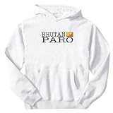 Sweatshirt White Elegant Flag 