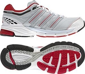 Original adidas Herren Laufschuh RESPONSE CUSHION 20 M weiss/rot, Größe:53
