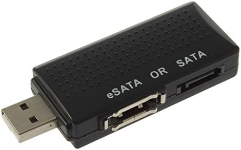 10Pcs Usb 2.0 To Esata External Sata Convertor Adapter 2.5 Hard Disk For Laptop Pc