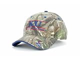 Kansas Jayhawks Hat Cap RealTree Camo Adjustable