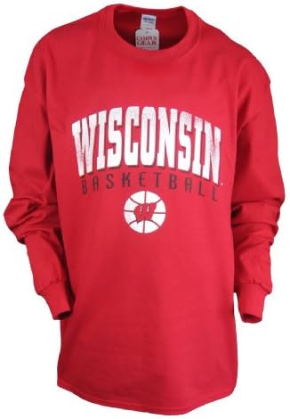 Wisconsin Badgers Basketball Long Sleeve T Shirt