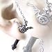 Ruthven Cross Alchemy Gothic Earring