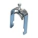 SCH2 Single Piece Strut Clamp for Cable/Conduit, 2"?2.38" OD, 2" Rigid/Pipe (Pack of 25)
