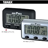 TANAX タナックス MOTO FIZZ モトフィズ ELバックライト搭載 ELクロック ブラック MF-4666