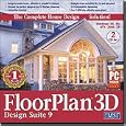 FLOORPLAN 3D DESIGN SUITE 9 - 2 CDS by IMSI