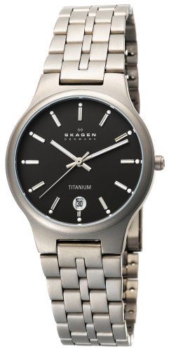 Skagen,Skagen Men's 105LTX Titanium Watch,Skagen,105LTX,105LTX