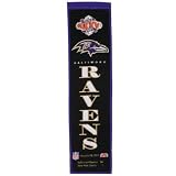 Baltimore Ravens Super Bowl XXXV Champions Heritage Wool Banner