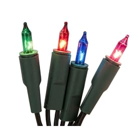 Snow White Indoor Christmas Lights 200 Multicolour Fairy Lights