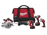 Milwaukee Elec. Tool 269124 M18 4-Tool Combo Kit