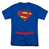 UPC 887806000041 product image for Superman NEW 52 TORSO Short Sleeve Adult Tee ROYAL T-Shirt-Extra Large | upcitemdb.com