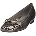 ara Palermo Damen Ballerinas 3527407, titan/schwarz