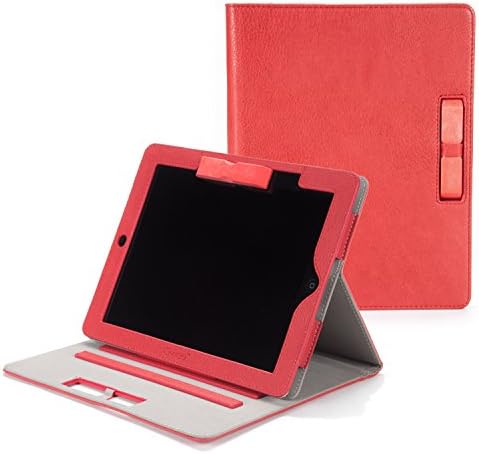 Best Apple iPad Gen 2/3/4 Smart Case with Multiple Features and Screen Cleaner - Gwee iPad Mini Racer Case™ - Protective iPad Cover, Multi-Angle iPad Stand, and Microfiber Screen Cleaner