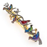 Colorful Doves of Peace Mezuzah from the Artazia Collection #805 GM