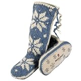Woolrich Ladies Chalet Slipper Socks, RUBY (Red), Size XS by Woolrich