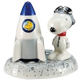 Astronaut Snoopy -- Peanuts Ceramic Salt & Pepper Set
