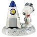 Astronaut Snoopy -- Peanuts Ceramic Salt & Pepper Set