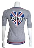 Harajuku Lovers By Gwen Stefani  Brit Scoop  Grey Comfy Knit Sweater * 08 Newest Fall Scooter Girls Collection *