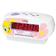 Tweety AM/FM Clock Radio - Pink/ Lavender/ White (TW4051)