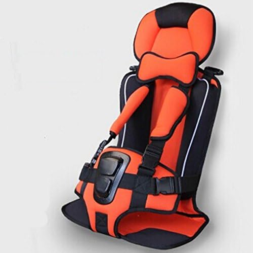 Shanxi 5-12 Years Old Child Safety Seat for Automobile Portable Chair Baby Child Simple (orange)