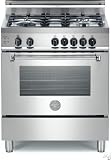 Bertazonni Master Series 30 Inch Natural Gas Professional Range