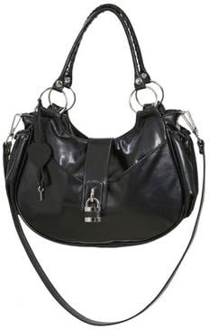 Alisa Tote Diaper Bag Color: Black Shadow