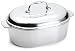 Kitchen & Housewares : Chef's Design 7-1/2-Quart Covered Oval Roaster with Nonstick Interior