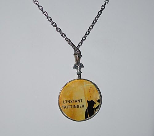 Vintage art optic lens pendant