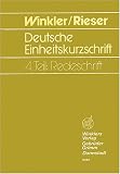 Produkt-Bild: Deutsche Einheitskurzschrift, Tl.4, Redeschrift: Teil 4