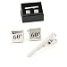 Pair of Cufflinks & Tie Pin set - 60th Birthday