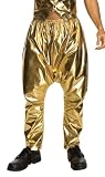 Rubies Retro 80s MC Rapper Costume Adult Gold Hammer Pants