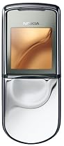 Nokia 8800 Sirocco Sim Free Mobile Phone - Silver