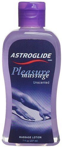 Astroglide Pleasure Massage Unscented, 7-Ounce Bottles (Pack of 2) by Astroglide