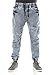 WT02 Men's Jogger Pant In Acid-Washed Denim