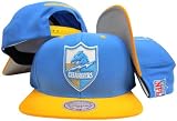 San Diego Chargers Light Blue/Yellow Two Tone Snapback Adjustable Plastic Snap Back Hat / Cap
