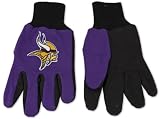 Minnesota Vikings Mens Utility Work Gloves with NFL Football Team Sports Team Logo
