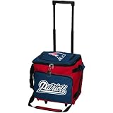 New England Patriots Red Rolling Collapsible Cooler by Reebok