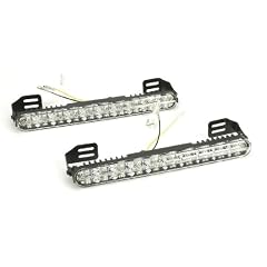 Cartrend 7731017 LED-Tagfahrlicht "InPro" mit 2 x 20 Power LEDs in Doppelreihe, zur Selbstmontage, ohne ABE-Eintragung