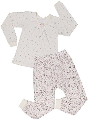 ChummyChummy Premium Girls Pajamas Children Christmas Gift "Flower patterns" US 5~6Y/Asia 65 (KGSPJ013)