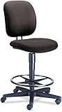 HON 5905AB12T Comfortask Task Swivel Stool, Gray